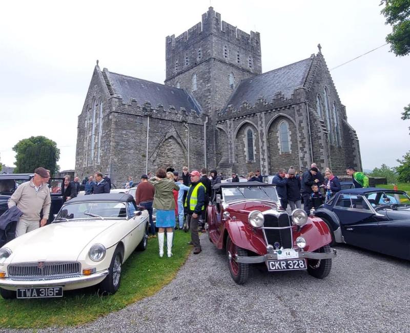 150 vehicles visit Kildare, Monasterevin and Ballitore for Gordon Bennett Irish Classic Car Run 