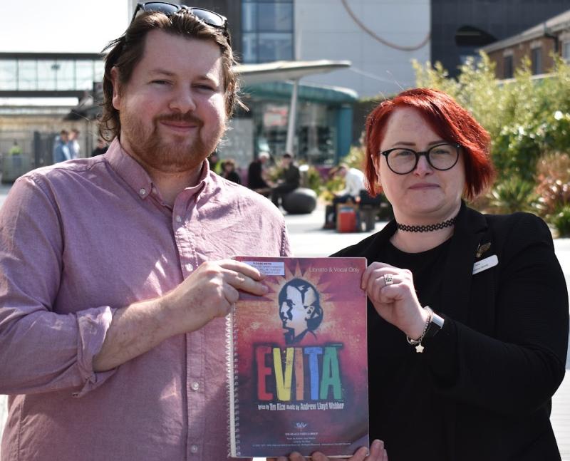 Kildare's Whitewater Shopping Centre announce sponsorship of Newbridge Musical Theatre’s run of Evita, premiering tonight