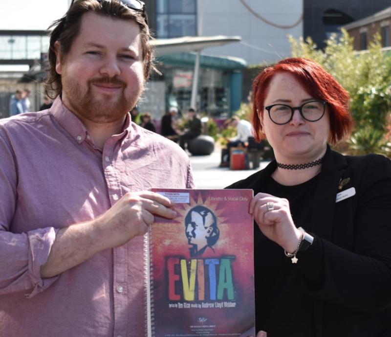Kildare's Whitewater Shopping Centre announce sponsorship of Newbridge Musical Theatre&rsquo;s run of Evita, premiering tonight