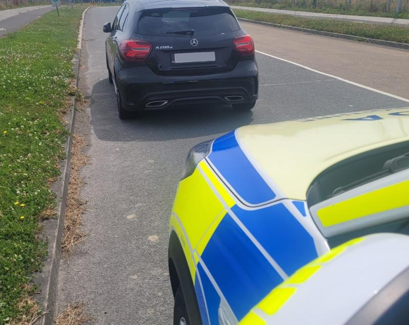 Kildare gardaí stop speeding driver who tested positive for cocaine near Newbridge