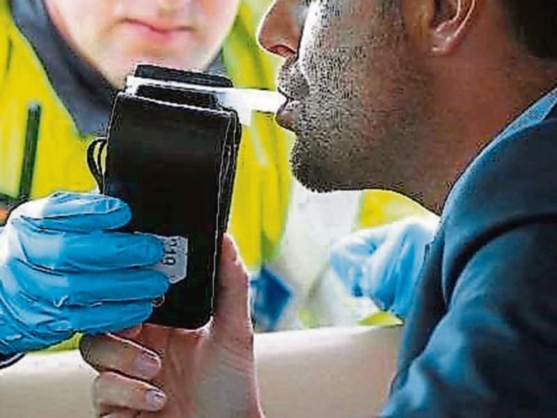 Driver charged after failing roadside alcohol test by blowing three times legal limit