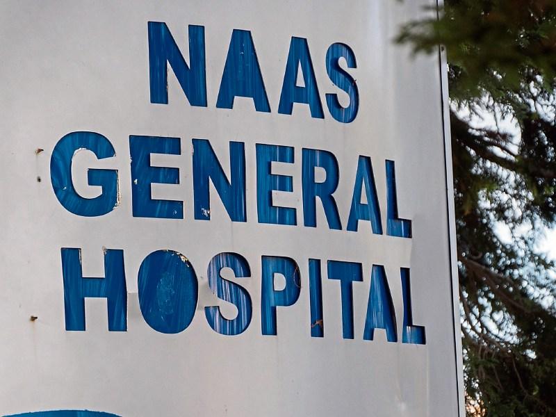 There is serious overcrowding at Naas Hospital today