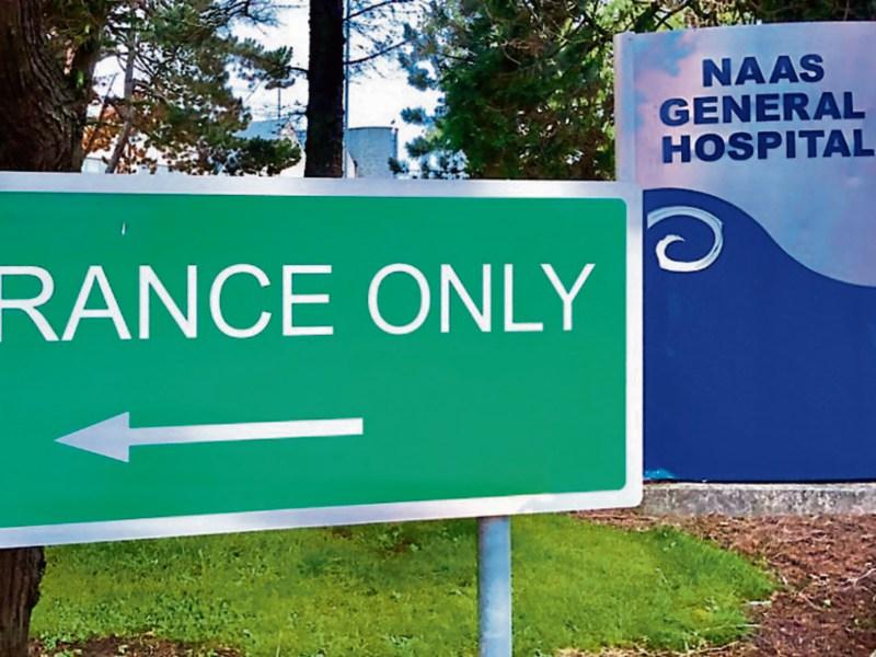 16 patients on trolleys at Naas Hospital today