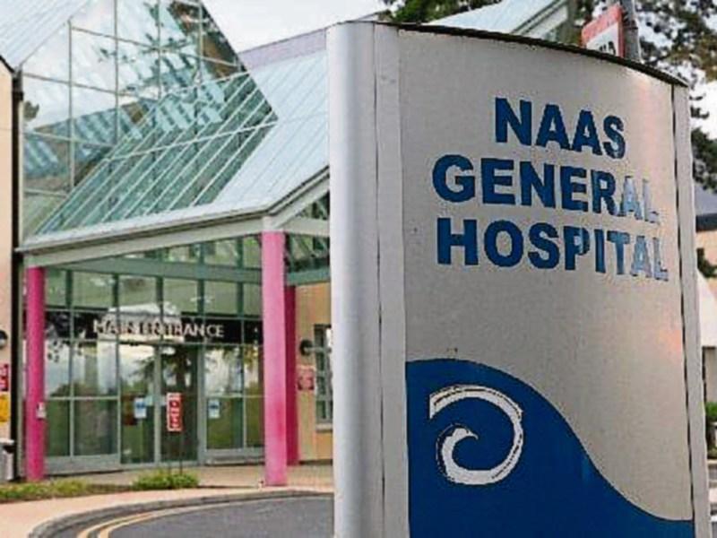 There are 12 patients on trolleys at Naas Hospital today
