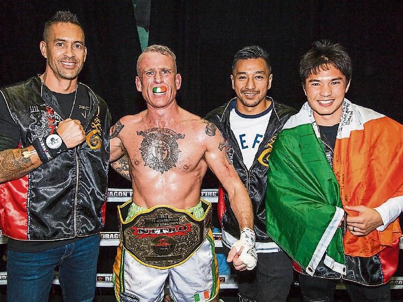 2019 news review: Naas pro boxing champ visits home