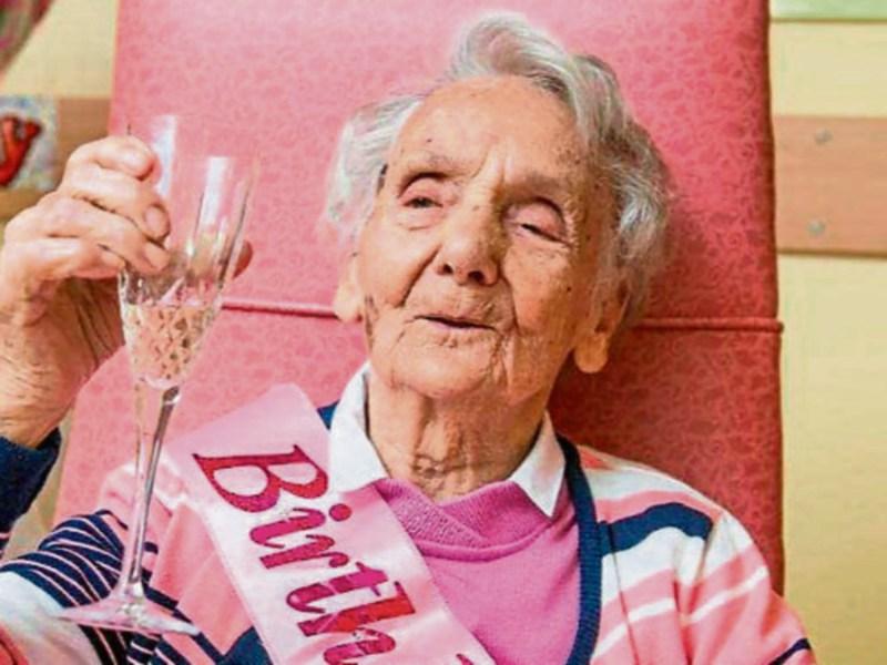 Death of 106 year old May Morris, oldest woman in Kildare