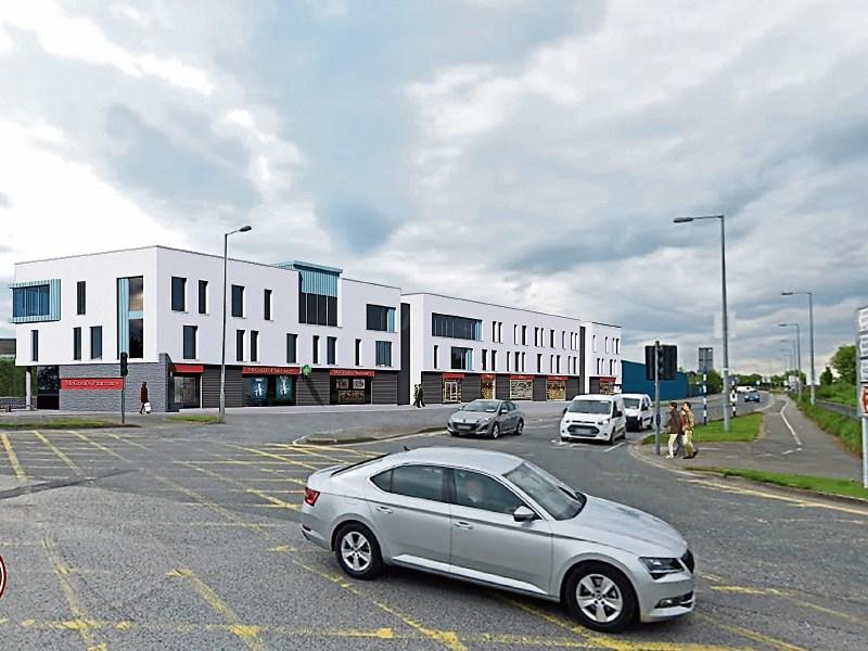 Plans for a new medical centre and shop units in Naas