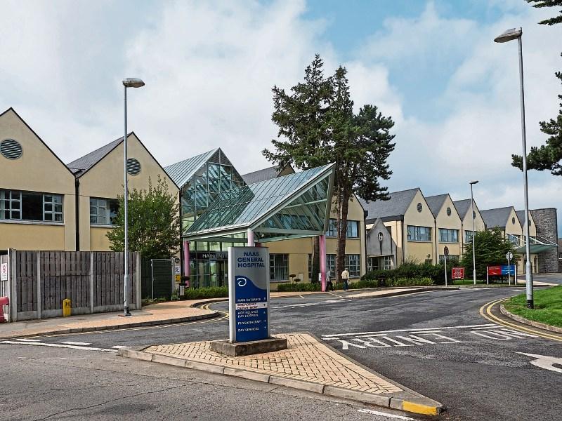 There are no patients on trolleys in Naas Hospital