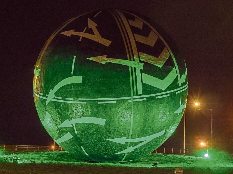 Naas' Big Ball to turn green on March 17