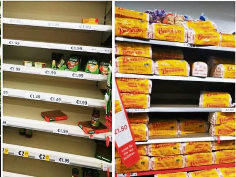 Grocery sales in Ireland increased by 23% as stockpiling continues during Covid-19 