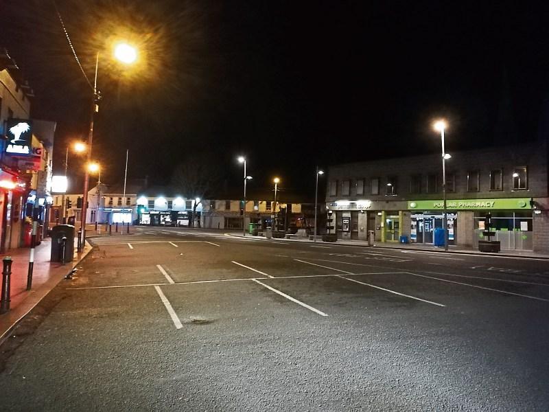 Naas is a crime free area thanks to Covid-19