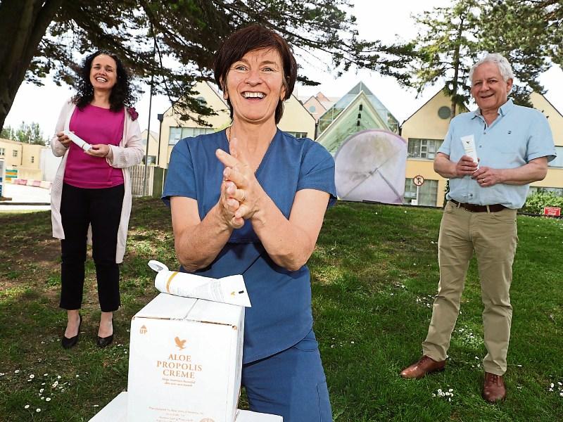 Trade union provides healing cream for Naas Hospital staff