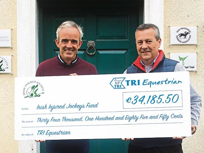 Kildare'sTRI Equestrian backs Injured Jockeys Fund