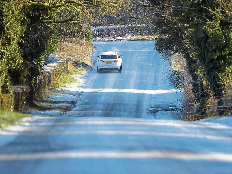 Kildare County Council issue icy roads warning for the morning&nbsp; &nbsp;