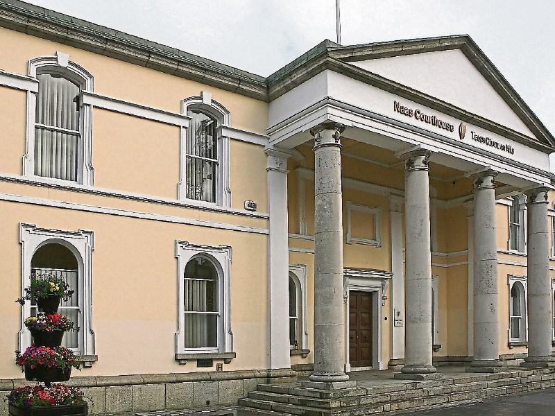 Kildare man smeared blood over garda station - claim