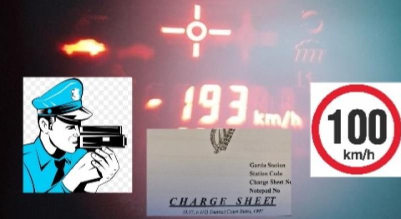 Kildare garda&iacute; arrest motorist travelling at 193km/h in a 100km/h zone