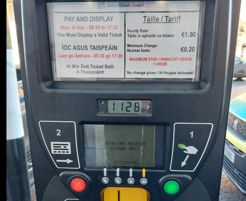 KILDARE: Parking company Apcoa under fire over app charge