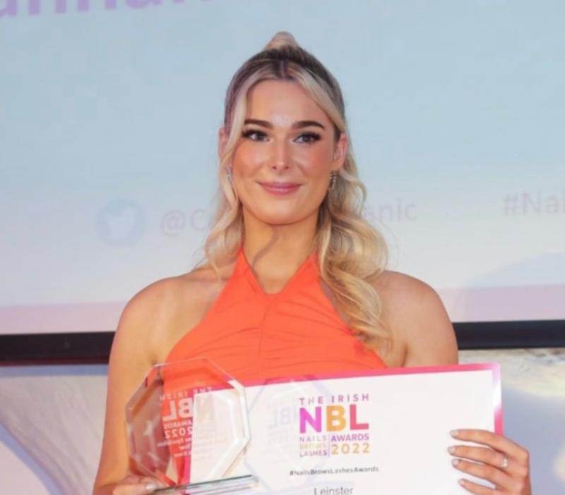 Lashings of success for Kildare beauty therapist at national awards event
