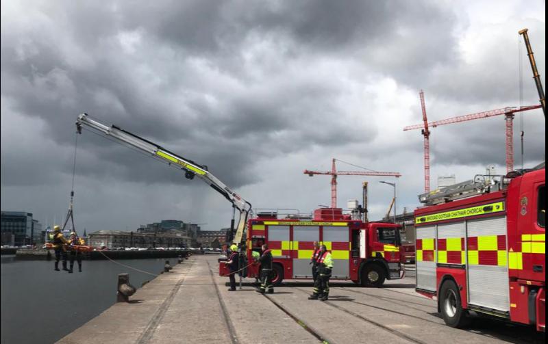 Firefighters rescue three separate people from the river Lee in one day 