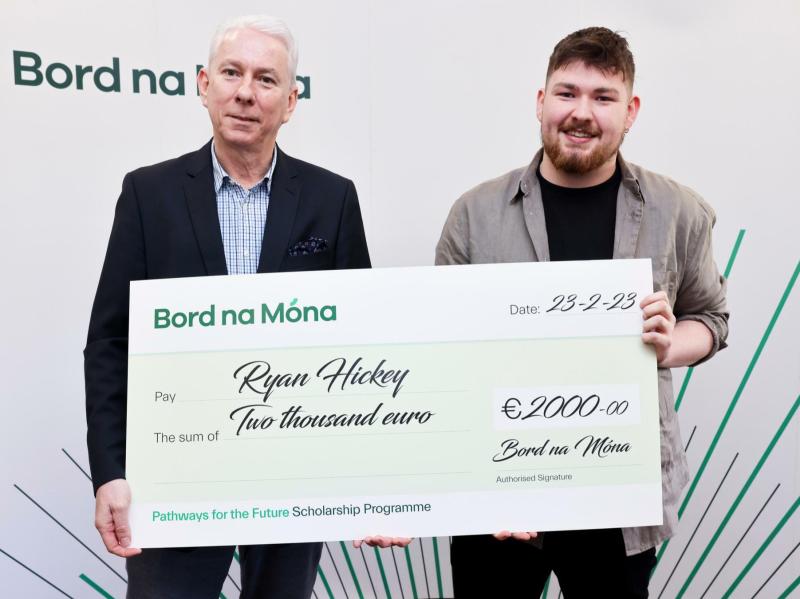 Kildare student awarded scholarship through Bord na Móna ‘Pathways to the Future’ programme