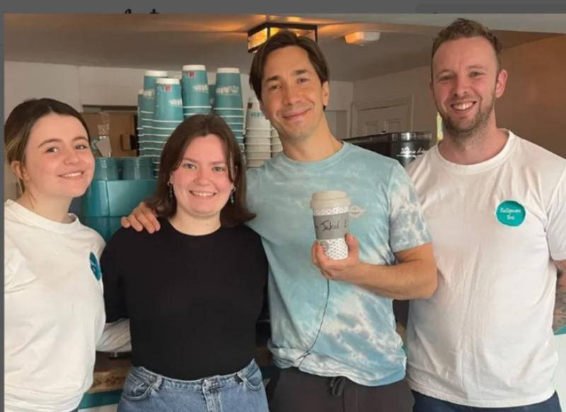 LATEST: Hollywood star pops into Kildare caf&eacute; during break in filming 