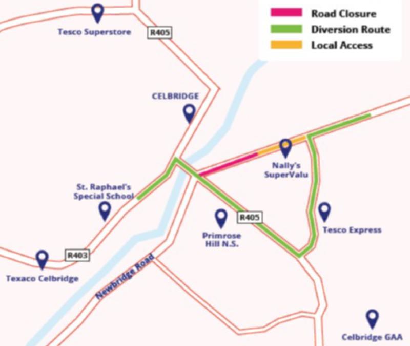 Irish Water to continue major upgrade to sewer network on the Dublin Road in Kildare