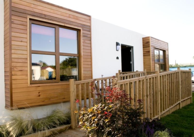 Limerick City and County Council has expressed an interest in using modular homes to solve the housing crisis, like these ones seen at a roadshow in Dublin. Picture: Fennell Photography