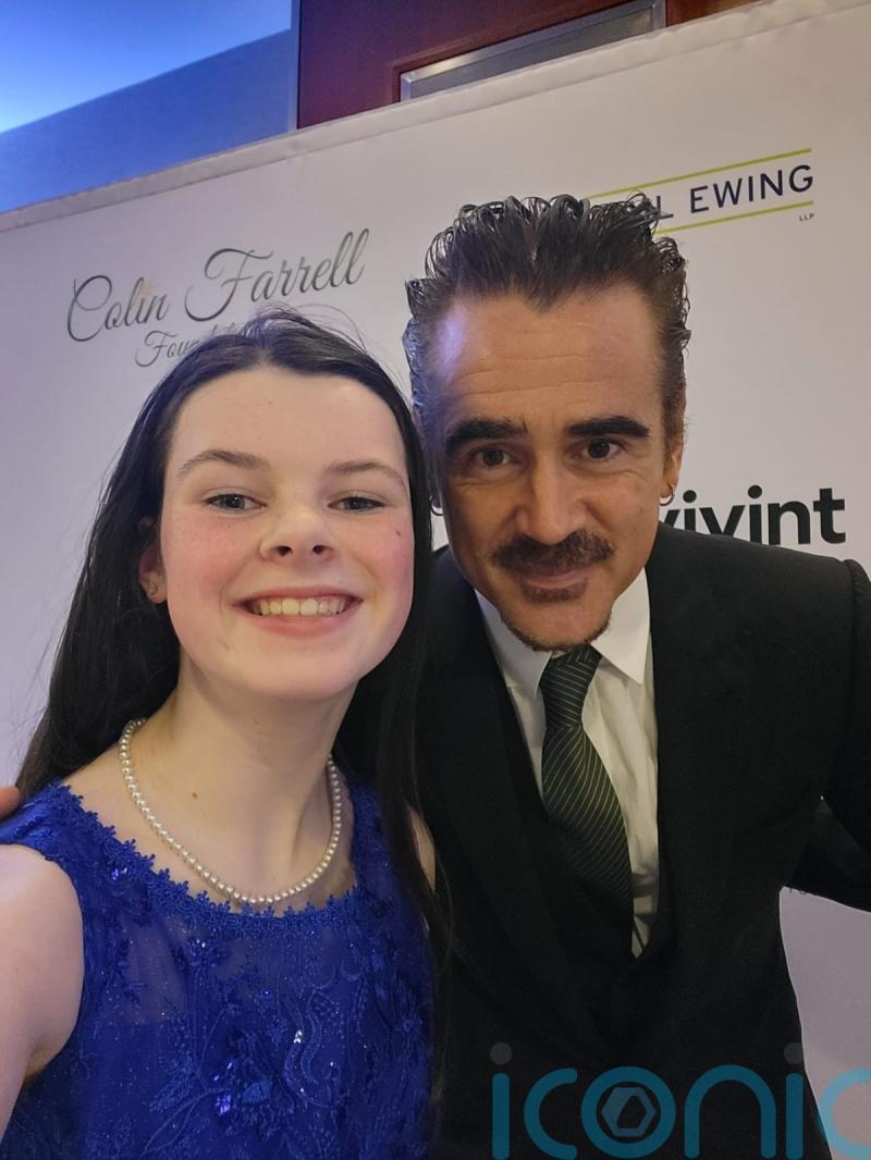 Disability rights campaigner thanks Colin Farrell for giving her voice in US
