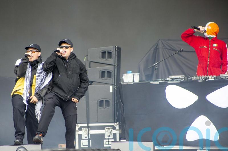 ‘They can’t stop us’: Kneecap hit back against Swinney at Glasgow gig