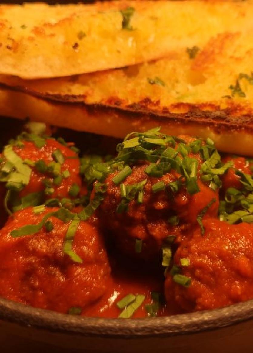 Meatballs on the Thursday tapas menu - orgasmic!