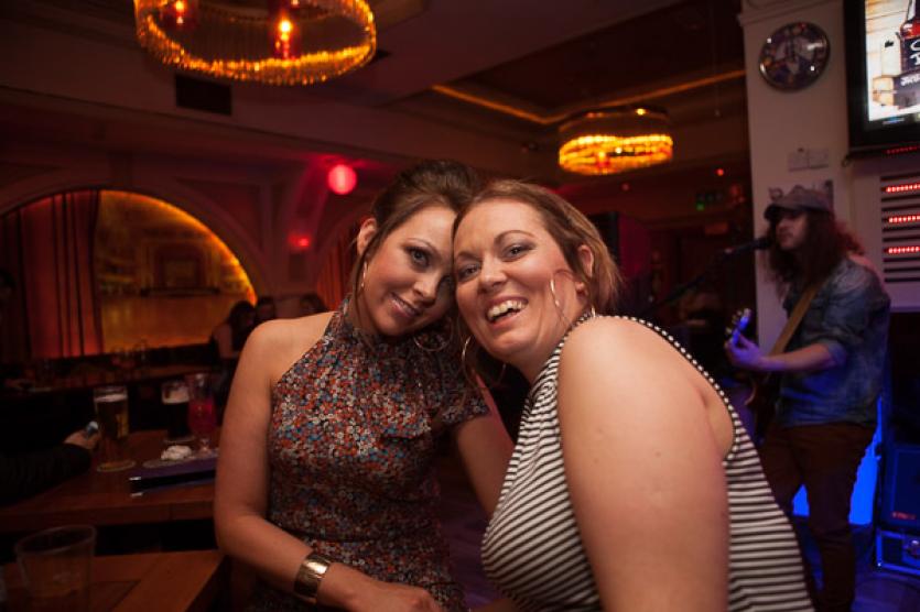 Out and About in Judge Roy Beans Newbridge