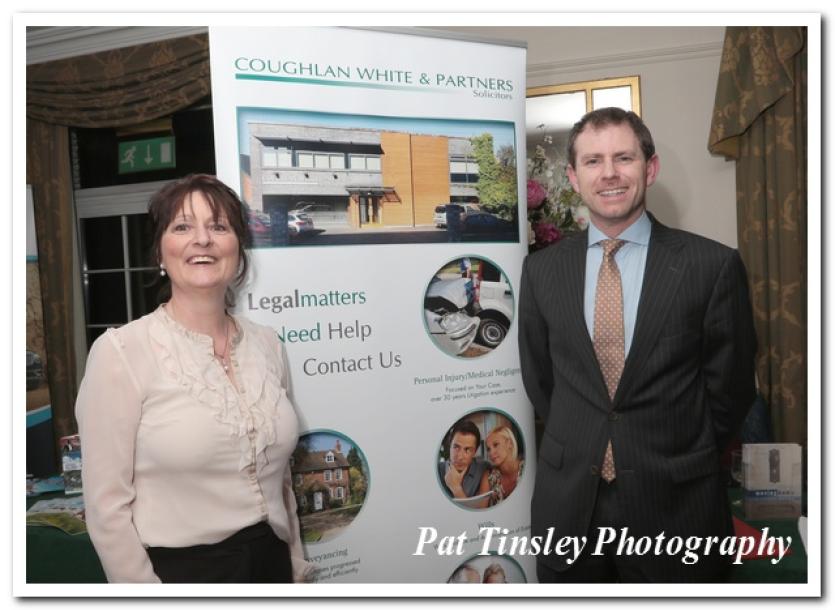 Catherine Redmond and Seamus Teahan of Coughlan White and Partners,Newbridge.