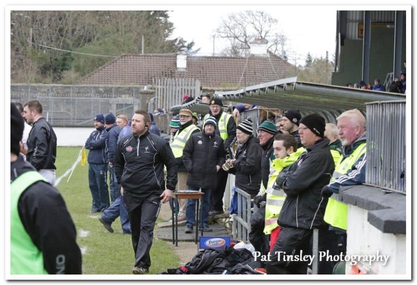 Cian O'Neill Kildare GAA bench