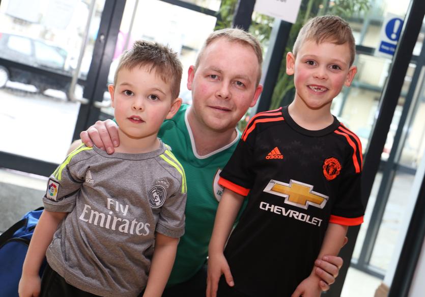 P, AJ and Kodi McGuinness