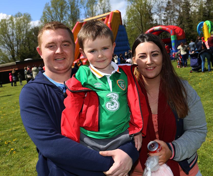 Conor Whelan, Brogan McGrath and Danielle McGrath