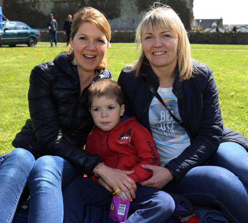 Aiste Birgan, Arun Birgan and Edyta Cichos