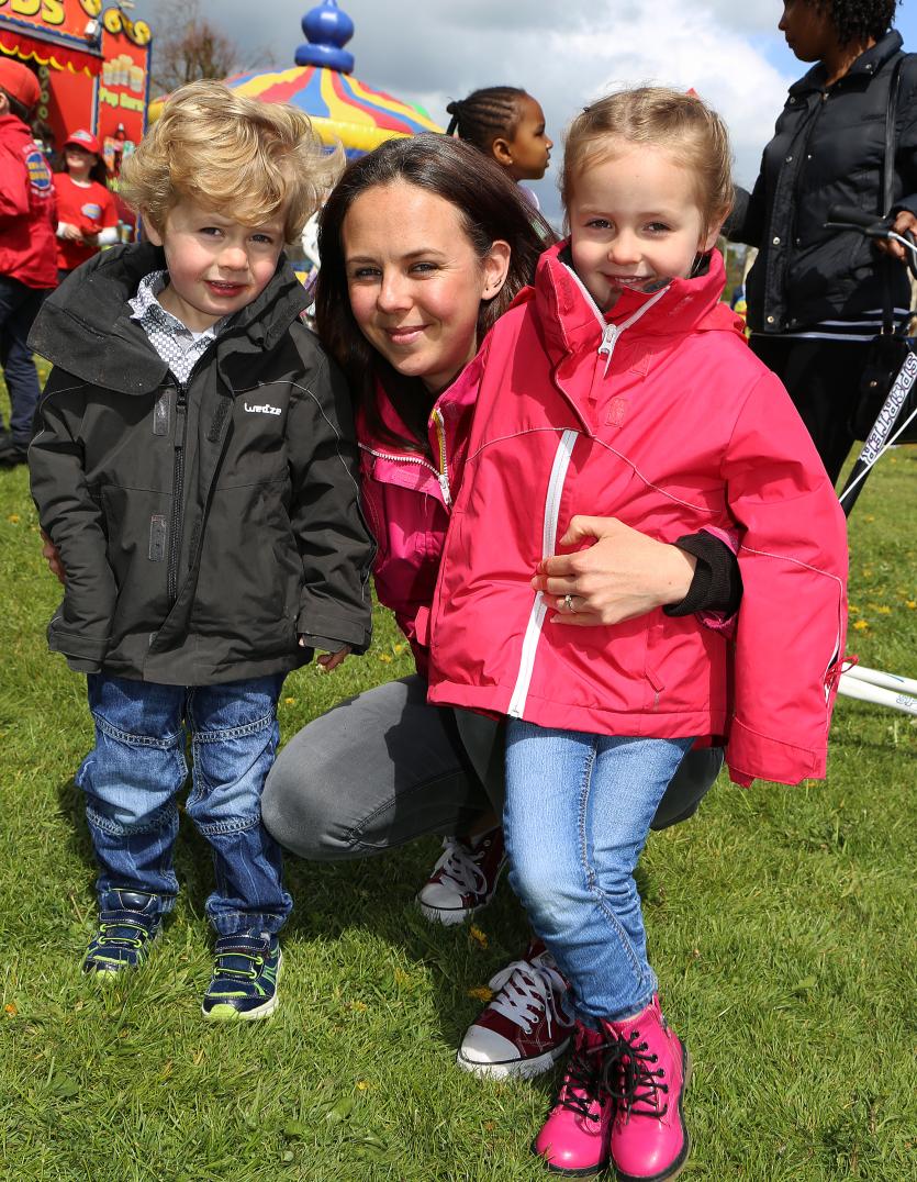 Jacob, Sinead and Isabella McComish