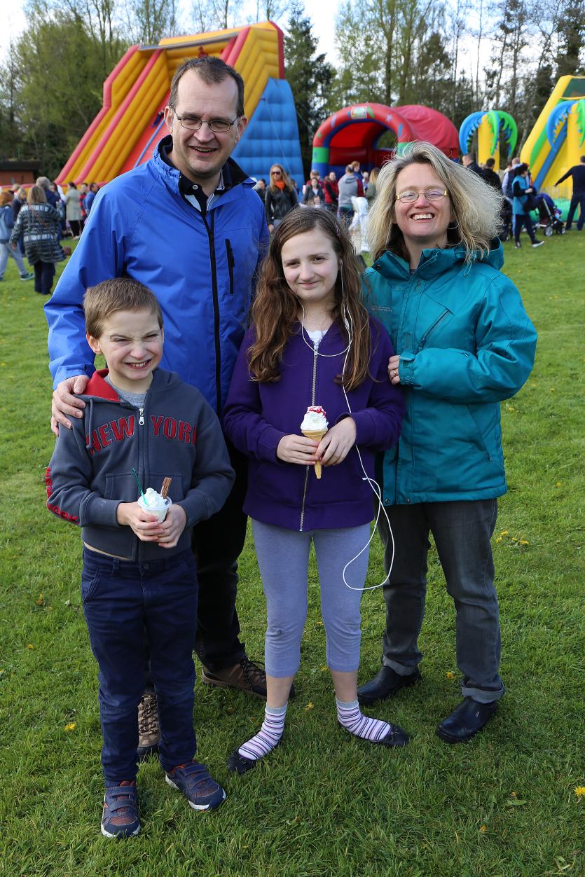 Paul, Andy, Amber and Katherine McLaren