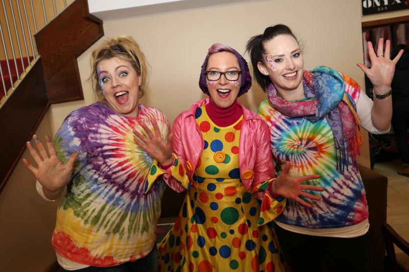 Charlene Verdon, Niamh Casey and Orla Ni Bhroin from RAINBOW TWIST