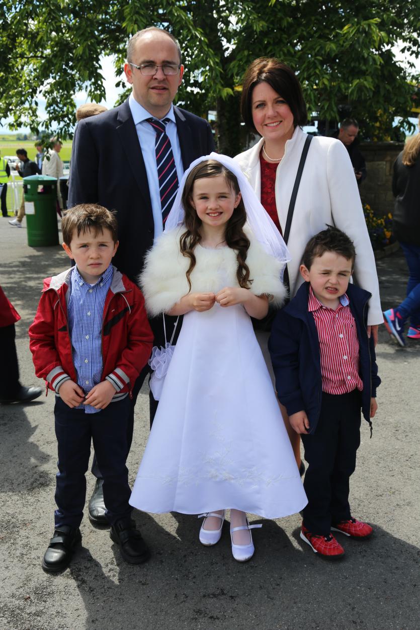 Ian, Claire, Jessica, Liam and Stephen Power