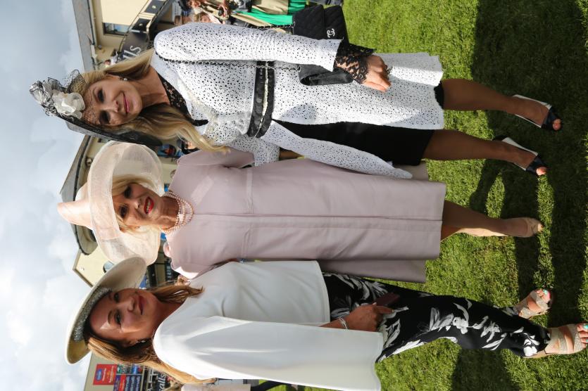 Norah Casey, Joanna Lumley and Yvonne Connolly