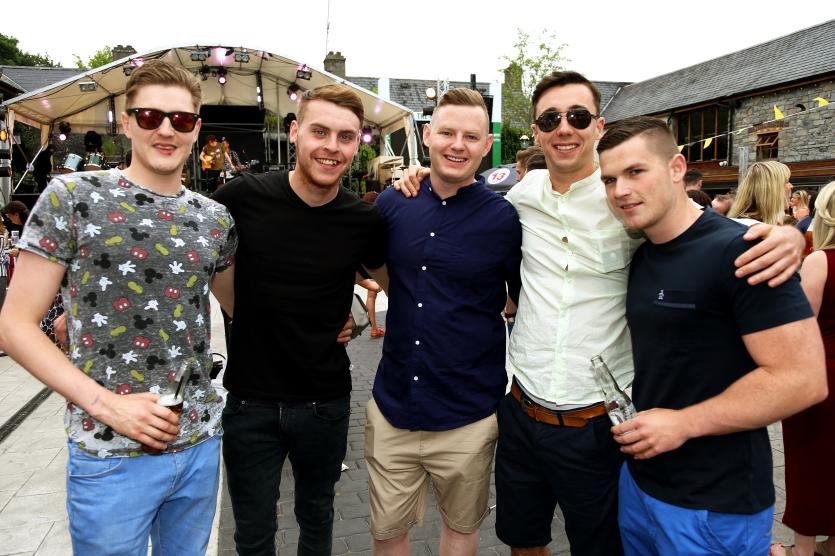 Brian Touhy, Phil Ryan, Rob Flynn, Gavin Dodd and Carl Meehan