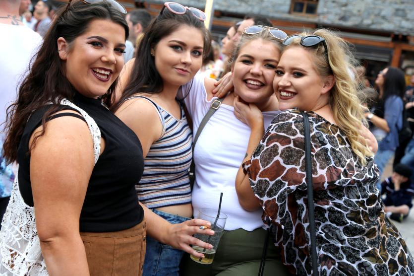 Sarah Buckley, Sarah Ryan, Caoimhe Hegarty and Leah Keenan