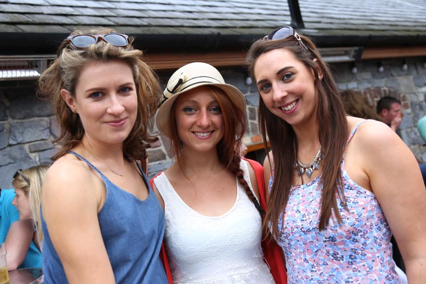 Sinead Bergin, Claire Daly and Annermarie Mooney
