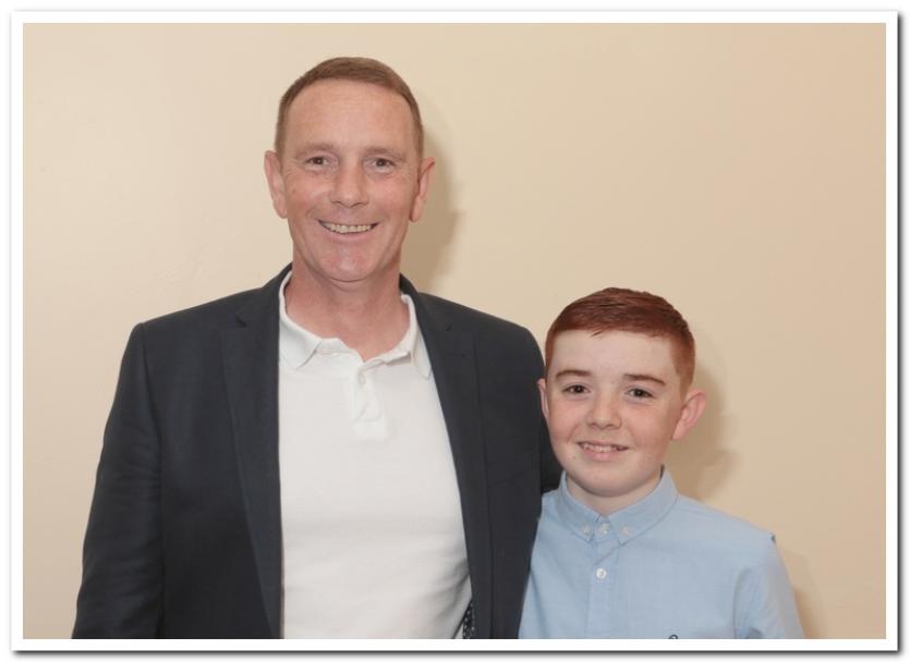 Paschal and Mikey Behan.