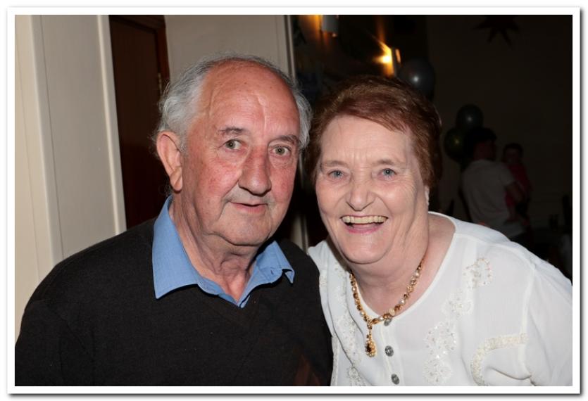 Birthday gal Kathleen with Christy Morrissey.