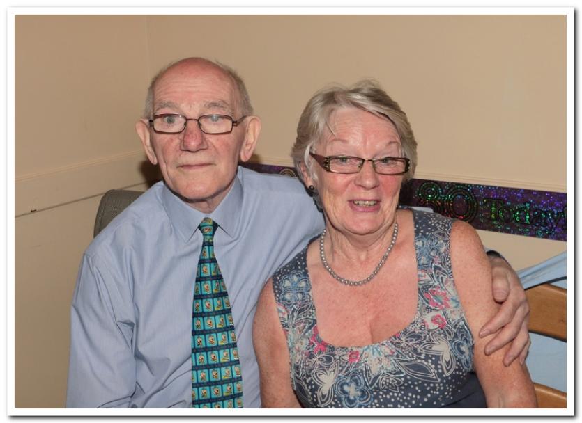 Eddie Swords and Esther McCauliff.