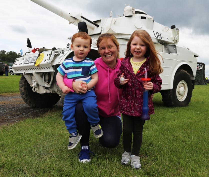 Maria, Sean and Grace Garagan