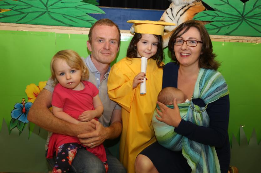 Simon, Roisin, Martha, Nora and Maeve Hickey