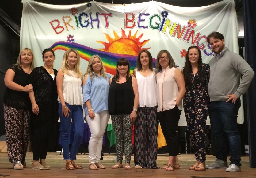 STAFF AT BRIGHT BEGINNINGS CRECHE